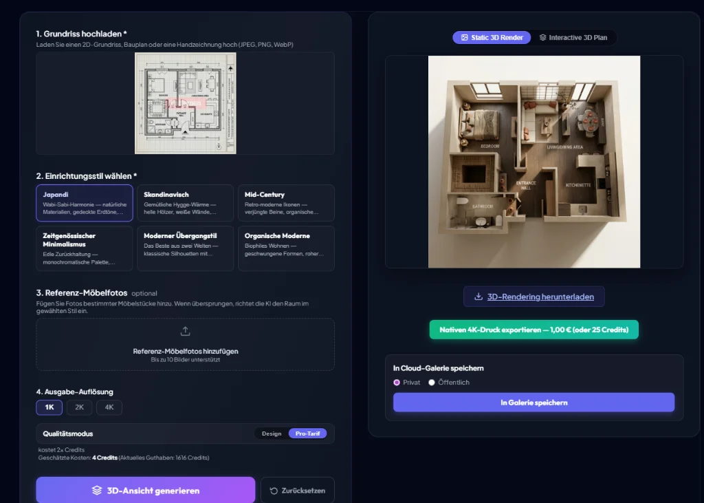 Blueprint → 3D UI